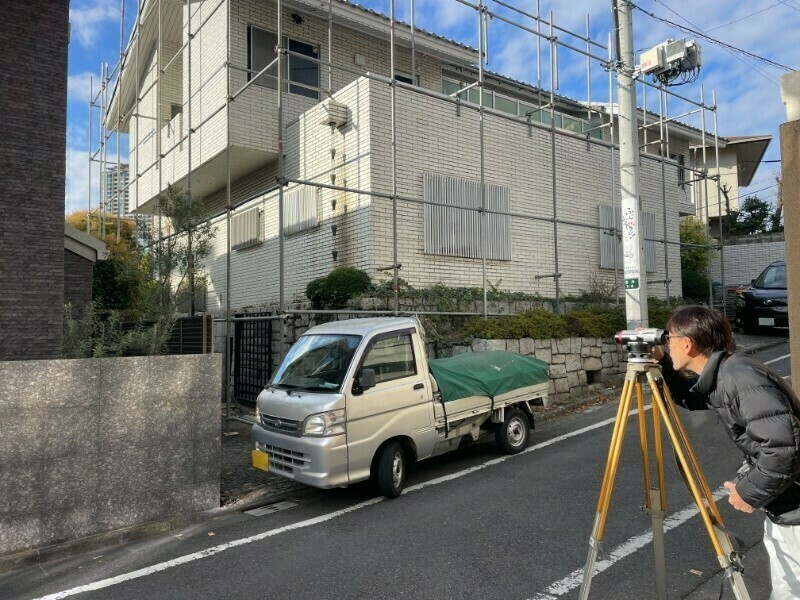 家屋調査様子２